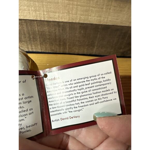 The Trail of Painted Ponies BLONDES #12227 1E/ 4033 In Box - Picture 7 of 8